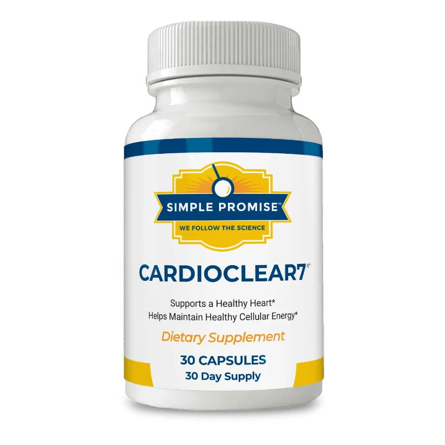 CardioClear7 bottle by Simple Promise, 30 capsules