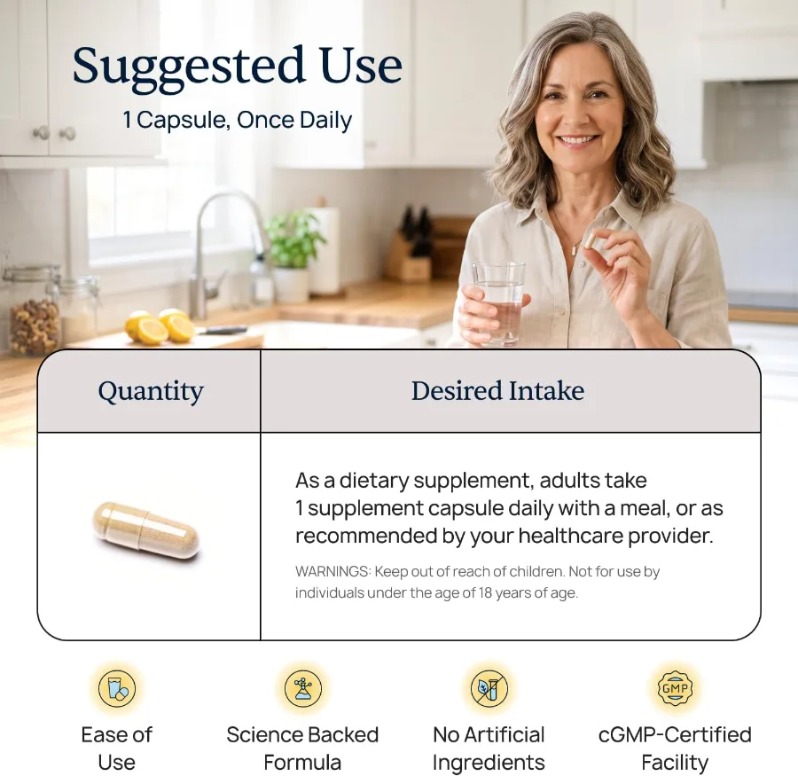 CardioClear7 suggested use: one capsule once daily with a meal