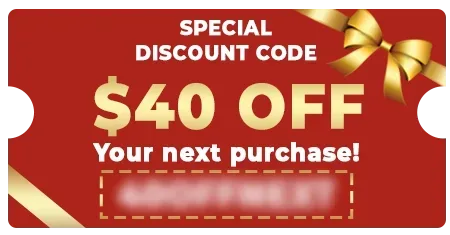 CardioClear7 bonus 4: $40 off your next purchase discount code